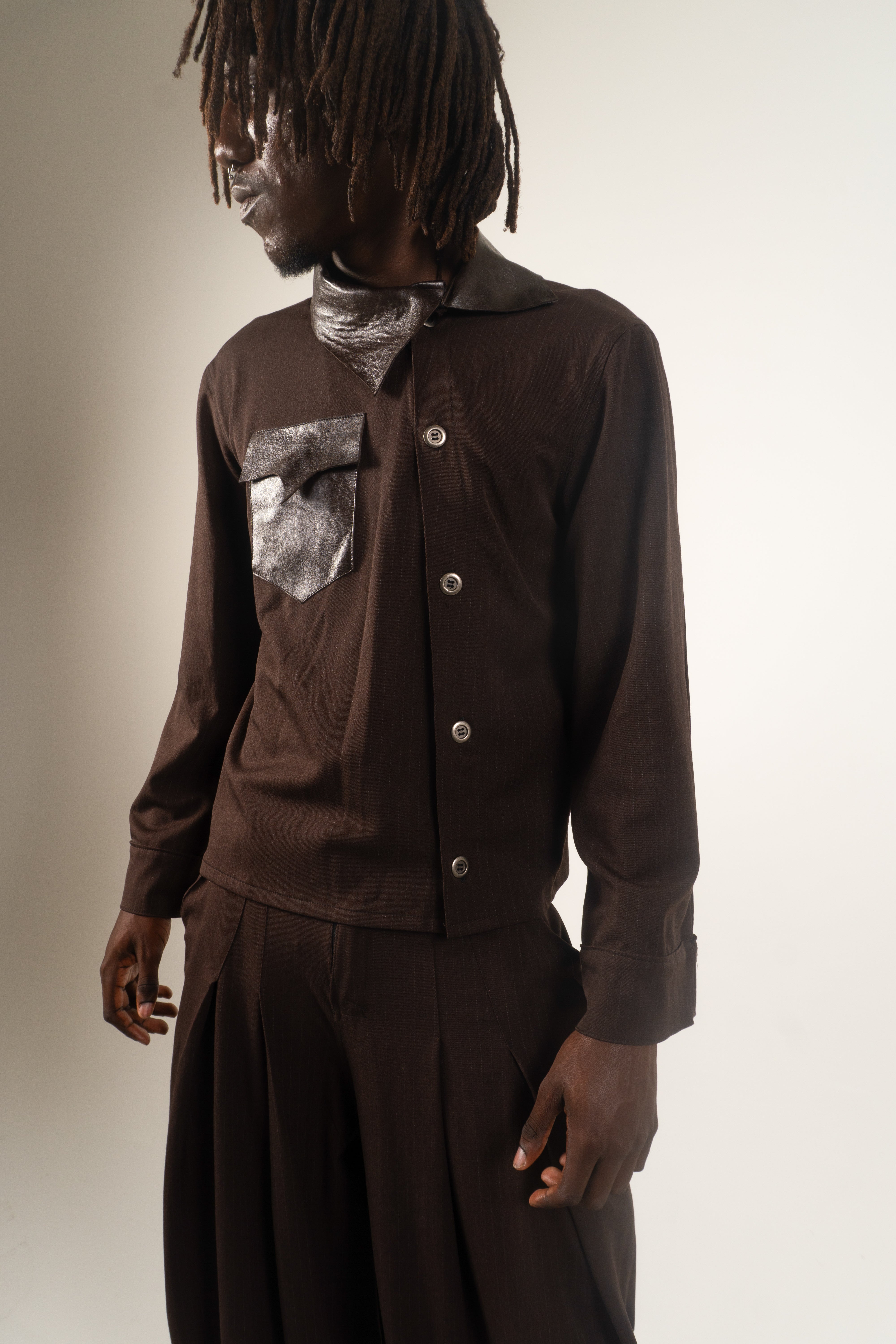 LOOK 3 ASYMMETRICAL BUTTON UP