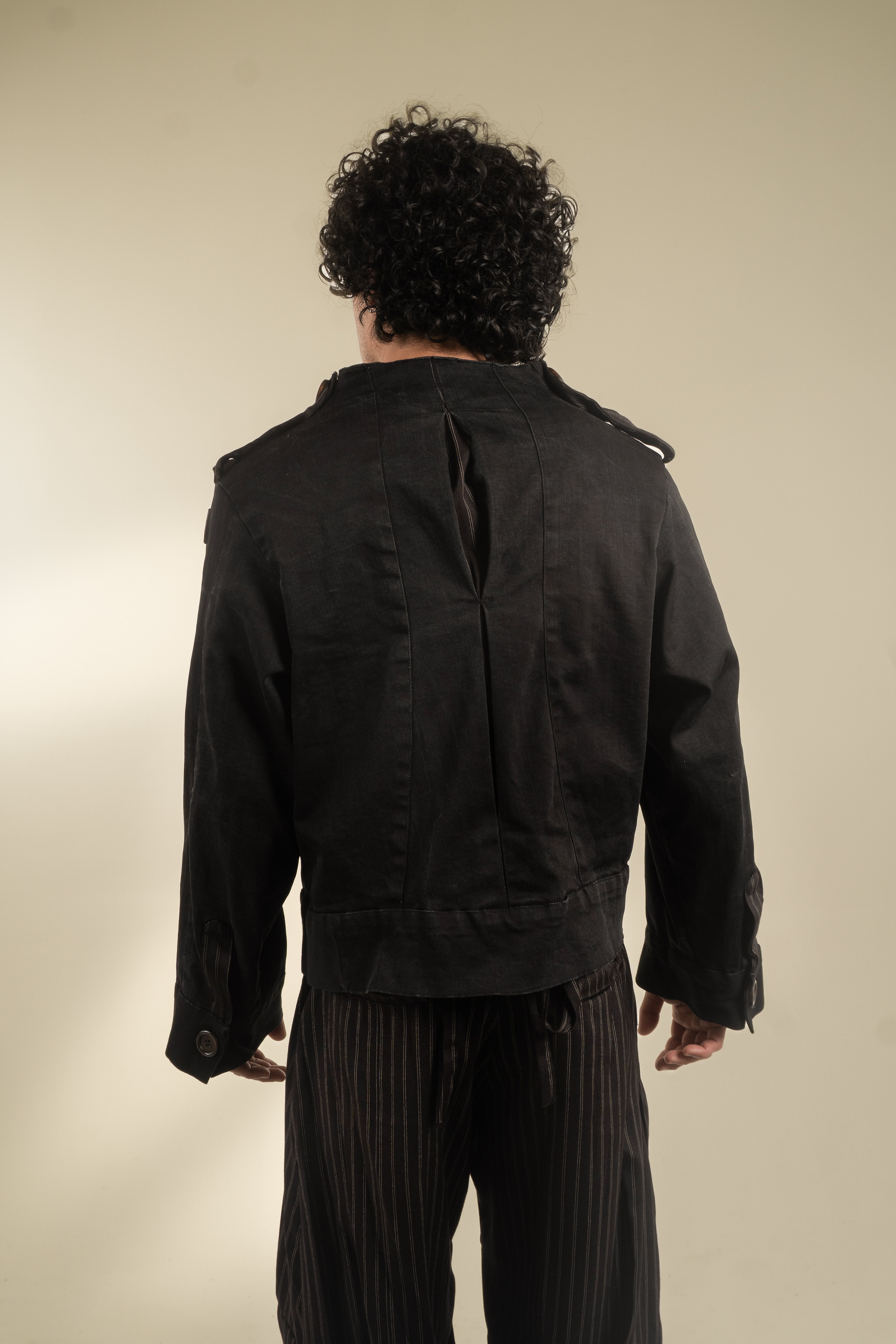 LOOK 1 ASYMMETRICAL JACKET