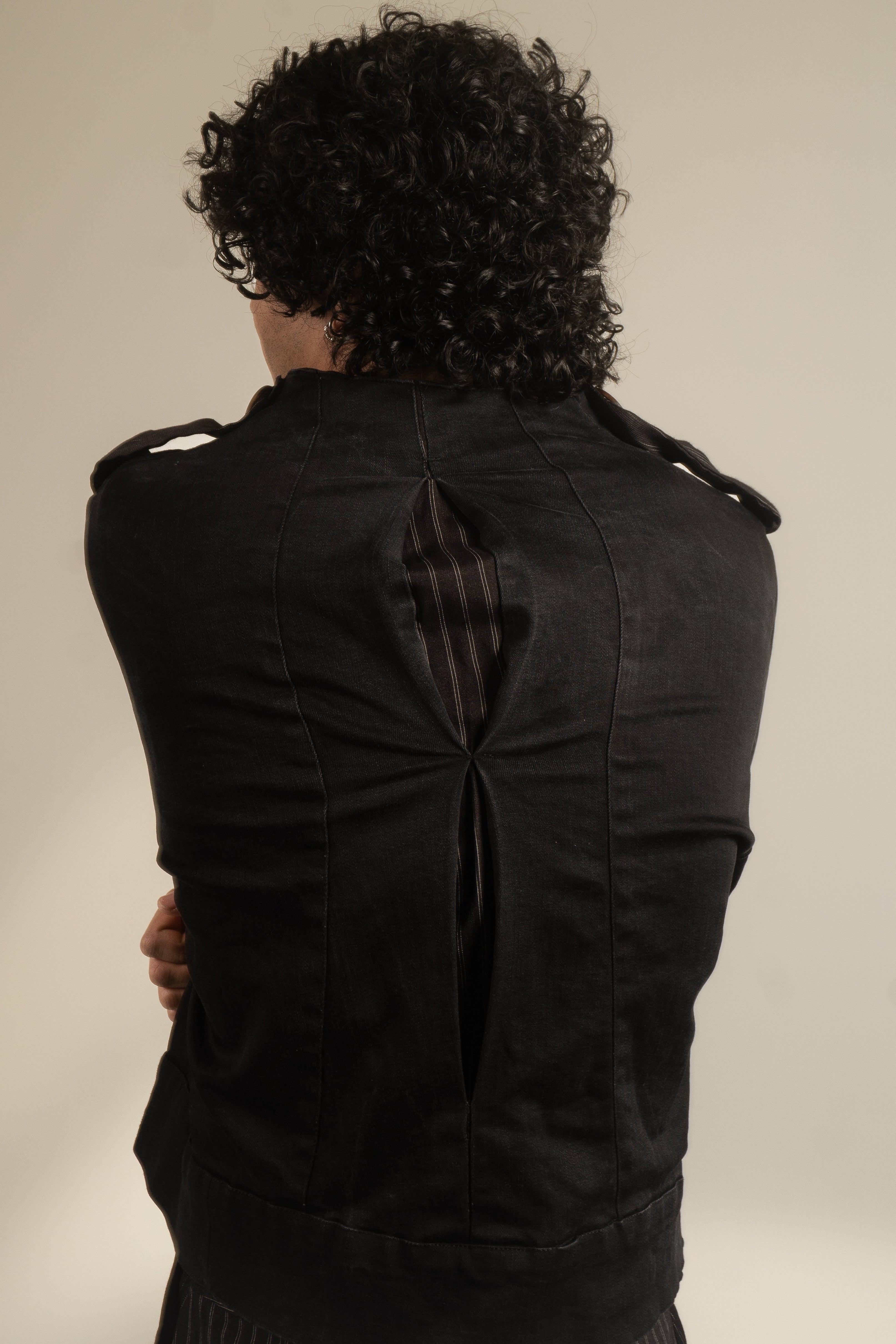 LOOK 1 ASYMMETRICAL JACKET