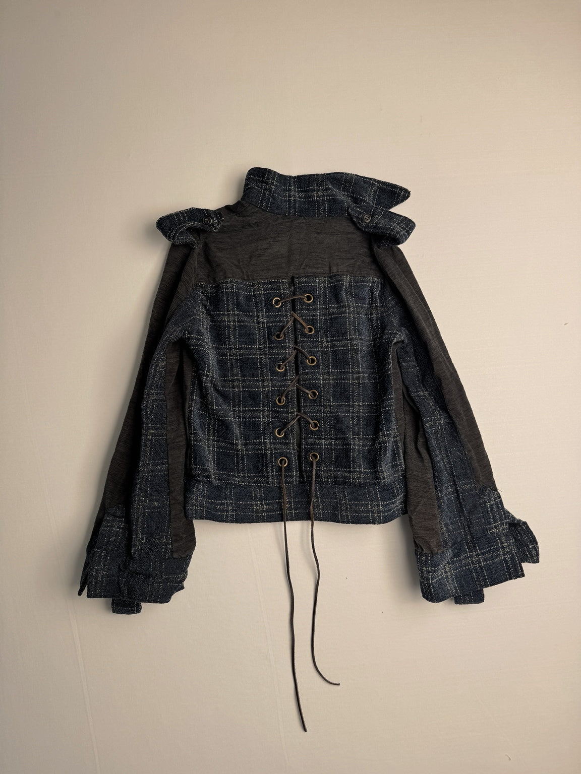 ASYMMETRICAL TOGGLE FRONT JACKET