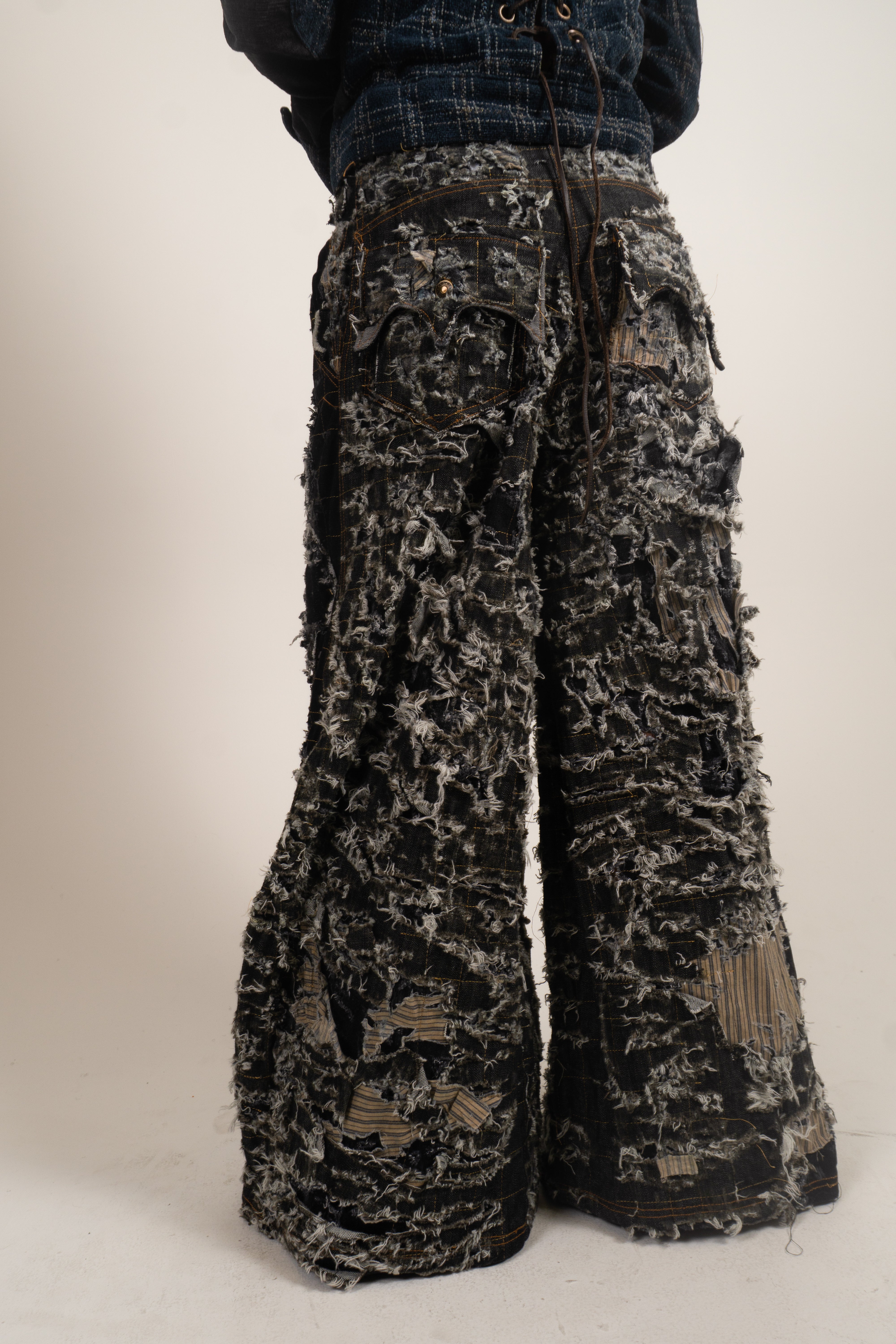 LOOK 2 DISTRESSED BORO DENIM
