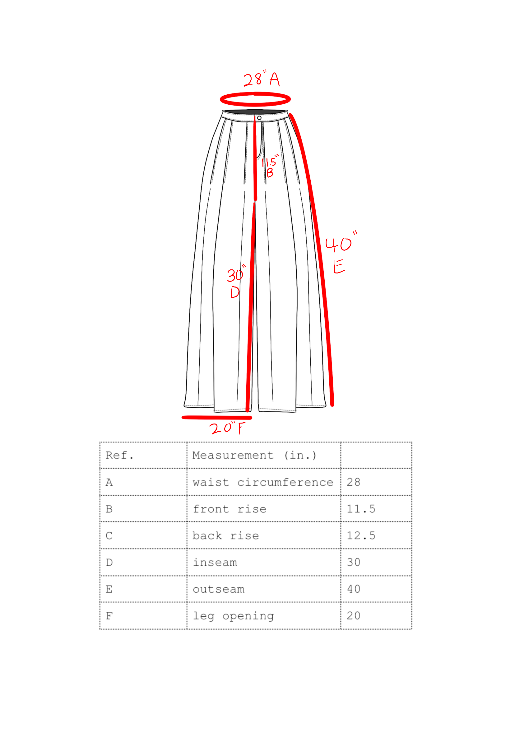 LOOK 5 PLEATED PANTS