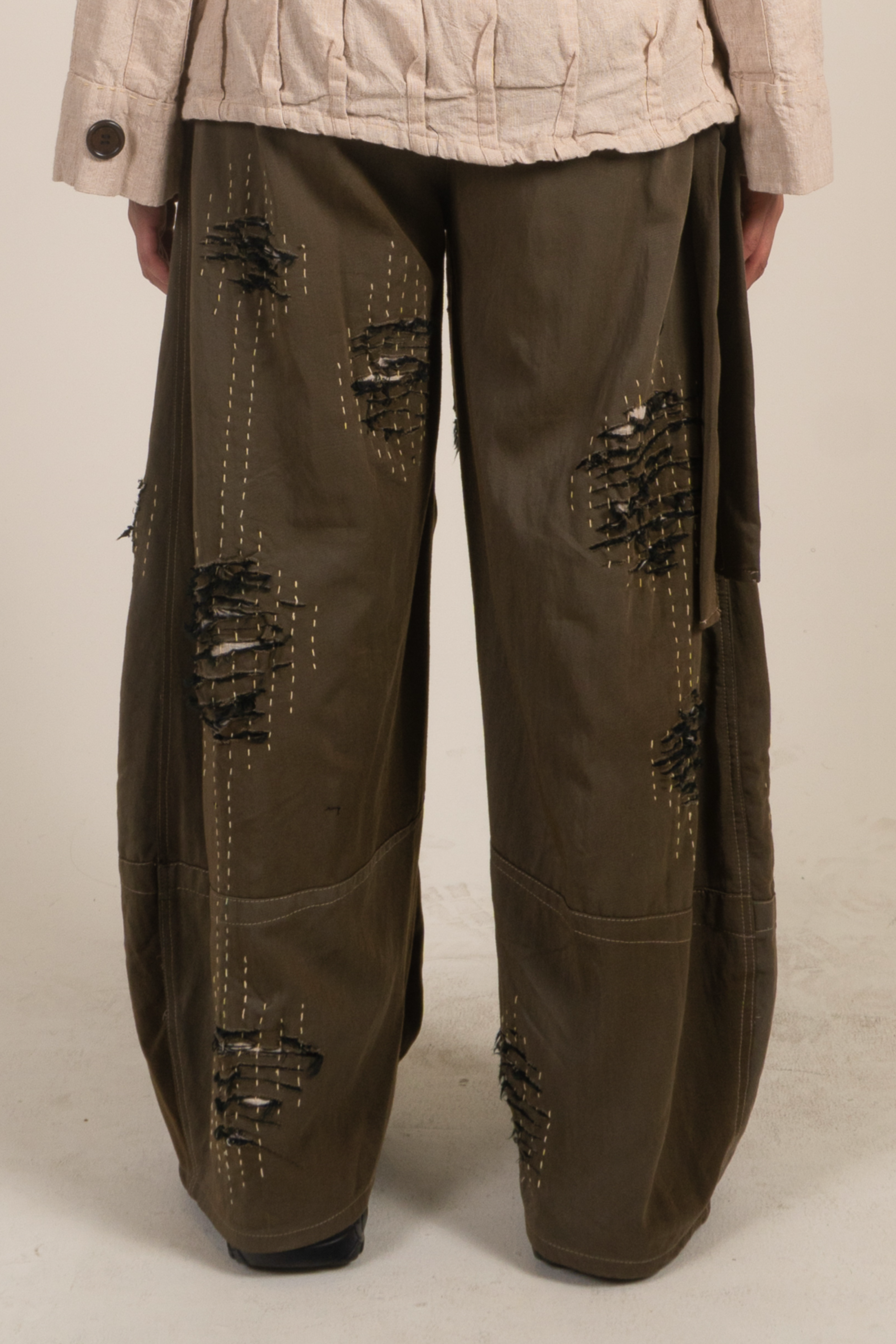LOOK 6 BORO SASHIKO PANTS