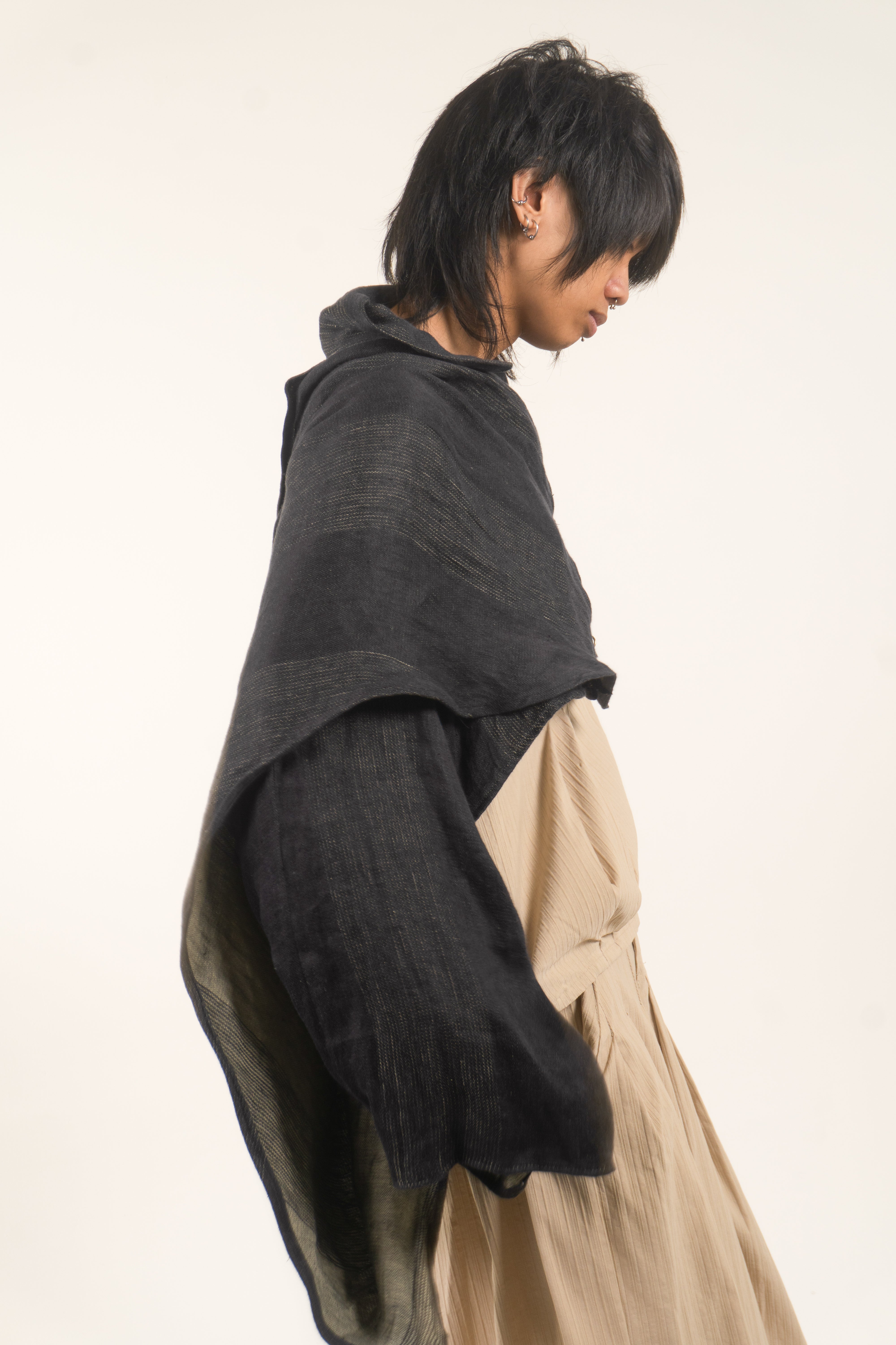 LOOK 5 DRAPED TOP