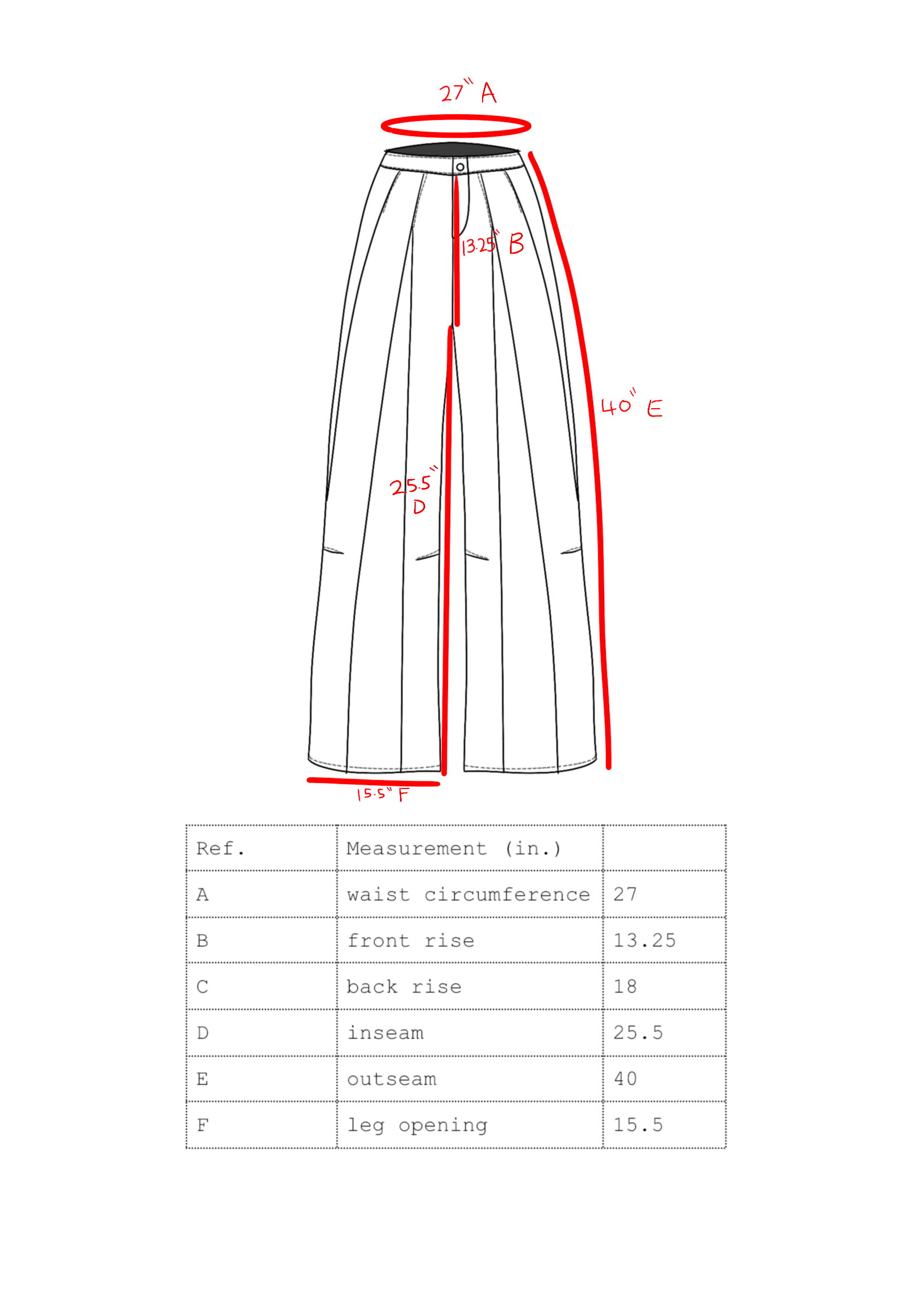 LOOK 1 PLEATED PINSTRIPE TROUSERS